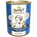 Betty's Katzenfutter Dosen mit Huhn und Forelle