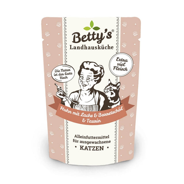 Bettys Pouch Beutel mit Huhn und Lachs
