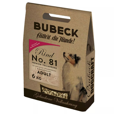 Bubeck Hundetrockenfutter Rind No 81