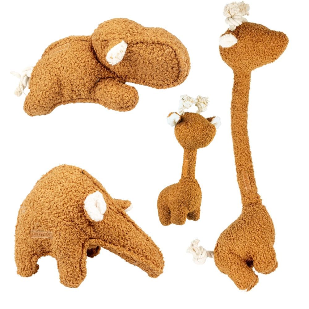 D&D Home Teddyfell Spielzeug aus Plüsch für Hunde
