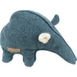 D&D Home Chenille Stofftier für Hunde in blau