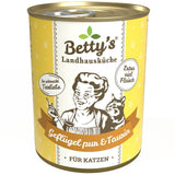 Nassfutter für Katzen Geflügel pur