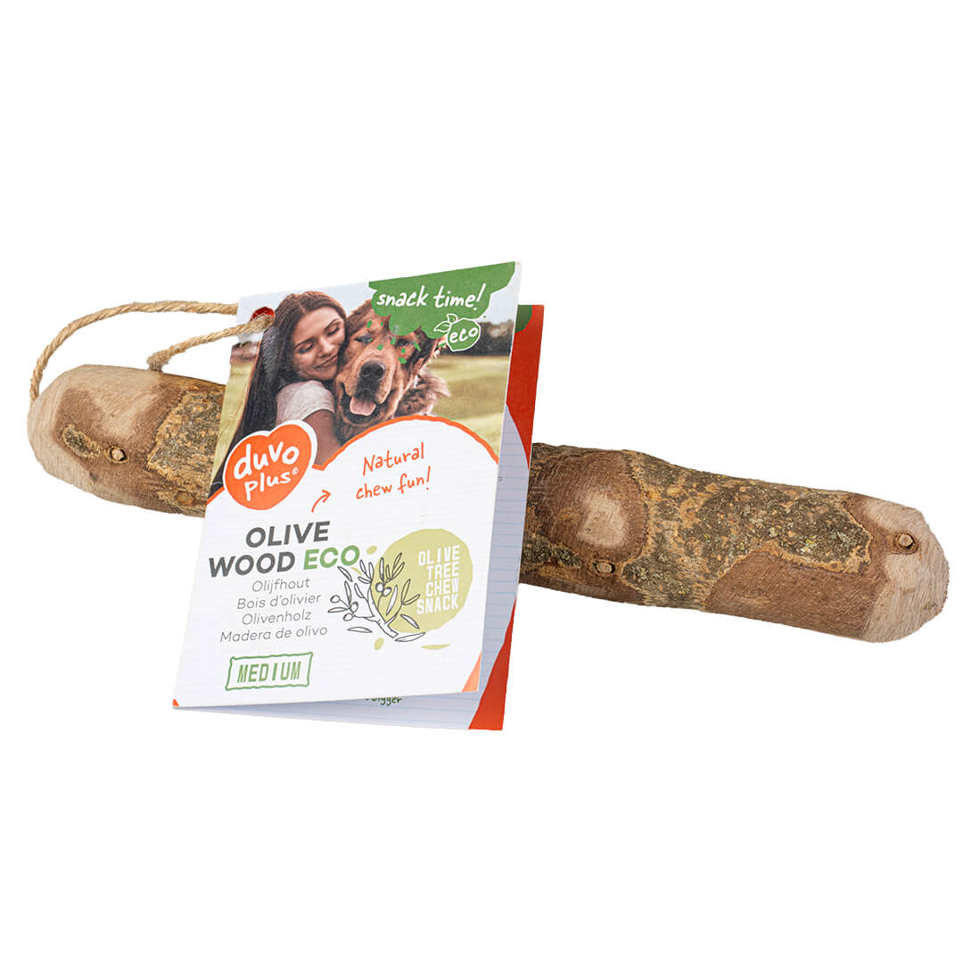 Duvo Kauholz für Hunde aus Olive