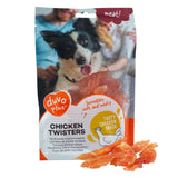 Gedrehte Filets von der Hühnerbrust für Hunde