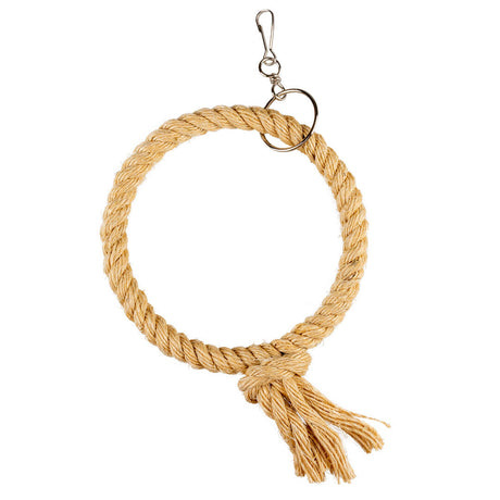 Ring aus Sisalseil beige