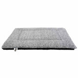 Duvo Bench Kissen Sherpa ECO Schwarz Grau