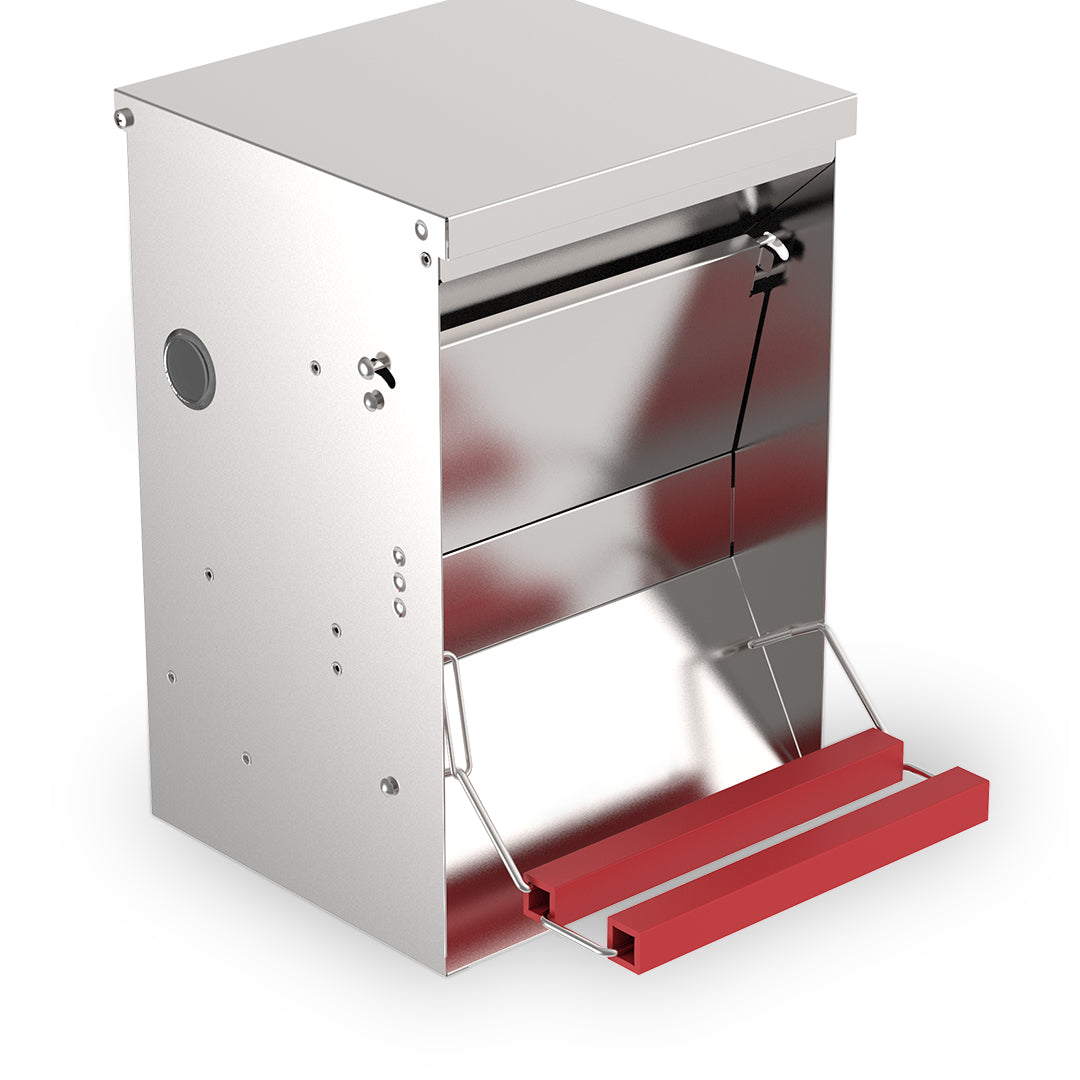 Duvo Futterautomat für Geflügel galvanisiert