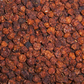Ebereschenbeeren sind getrocknete Vogelbeeren