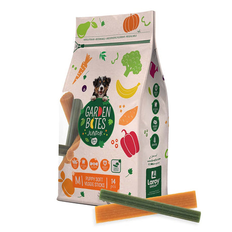 Garden Bites Puppy Soft Veggie Sticks - vegane Snacks für Hundewelpen