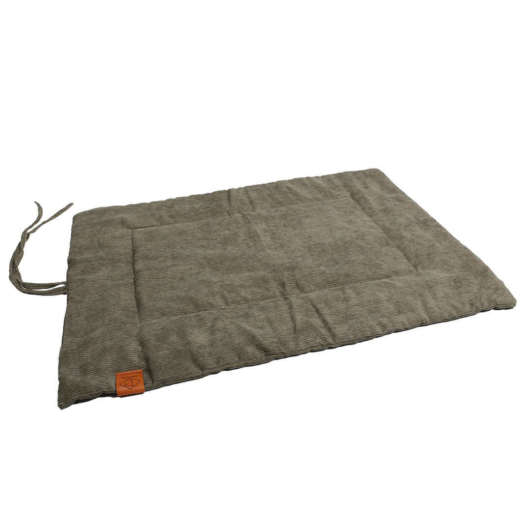 Hundedecke grün D&D Comfy Plaid mit Teddyfell