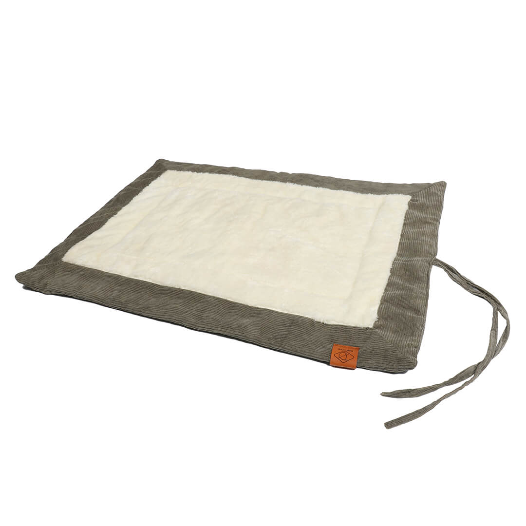 Hundedecke grün D&D Comfy Plaid mit Teddyfell