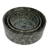 Keramik Hundenapf Jasper green marble