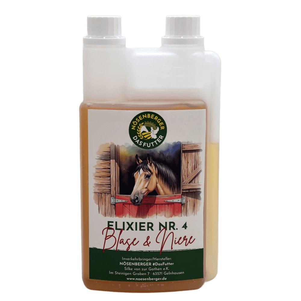 Nösenberger Elixier Nr 4 - für Blase & Niere beim Pferd