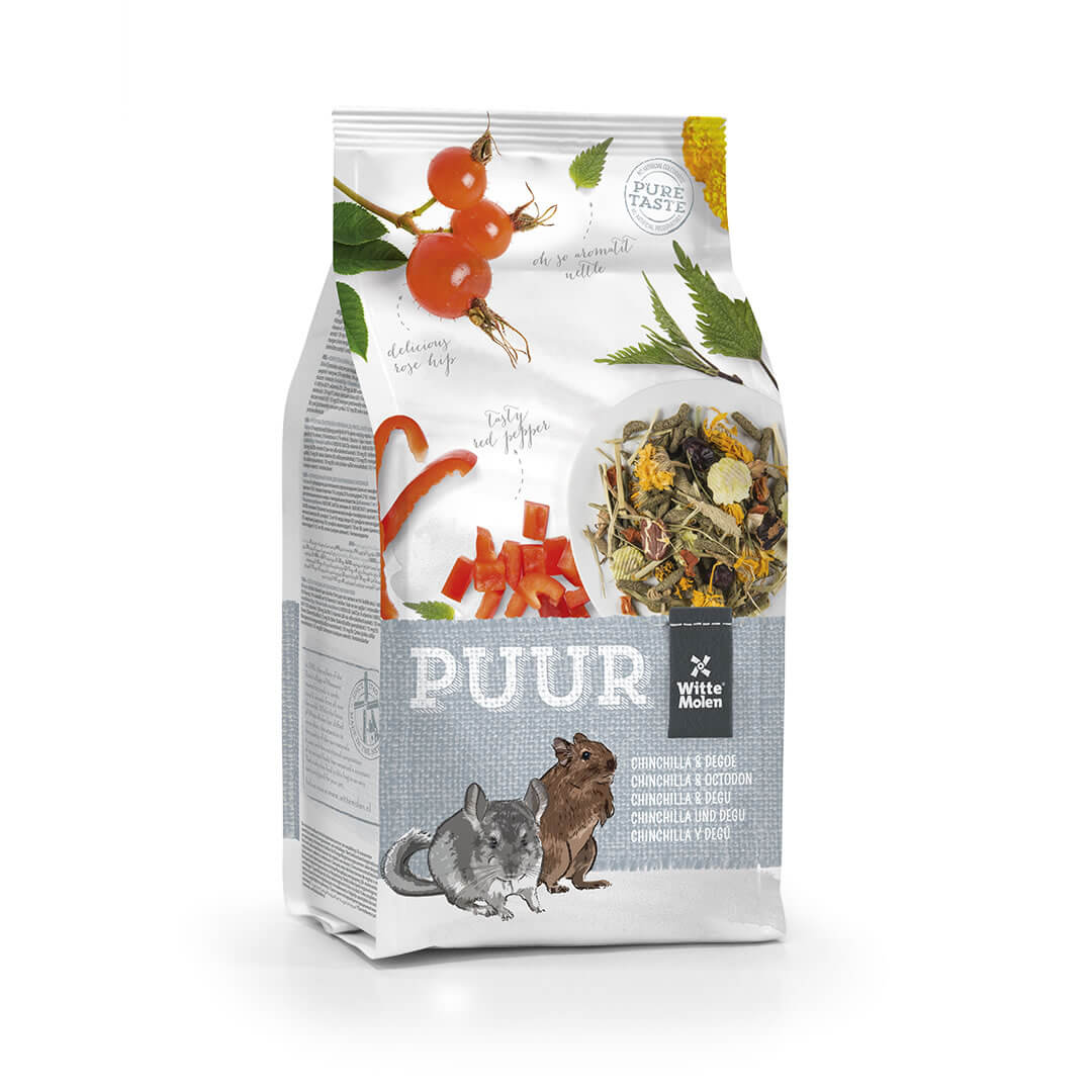 Witte Molen PUUR Futter für Chinchilla Degu