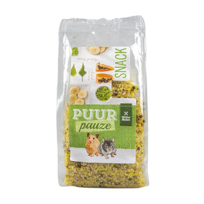 Puur Pauze Hamstersnack mit Obst & Kräutern