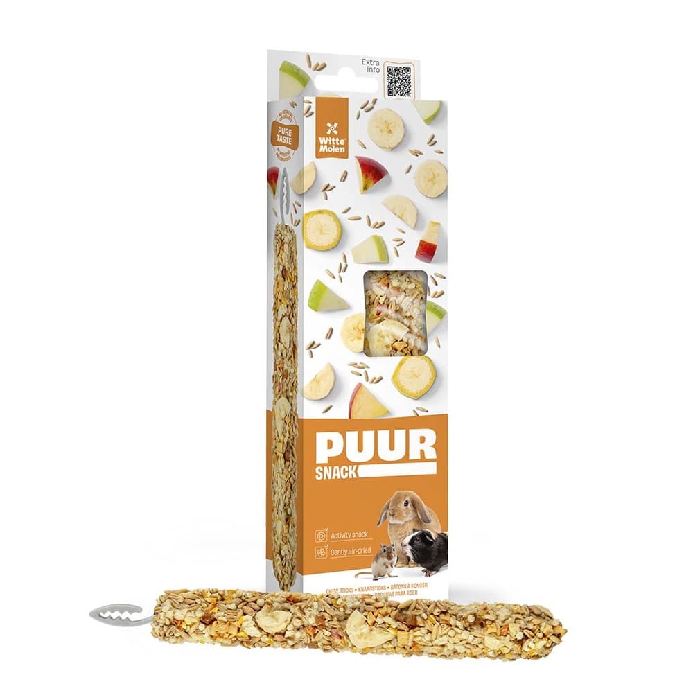 Puur XXL Nagersticks mit Erdnüssen und Kokos
