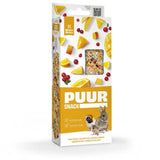 Puur Kaninchen und Nagersticks mit exotischen Früchten