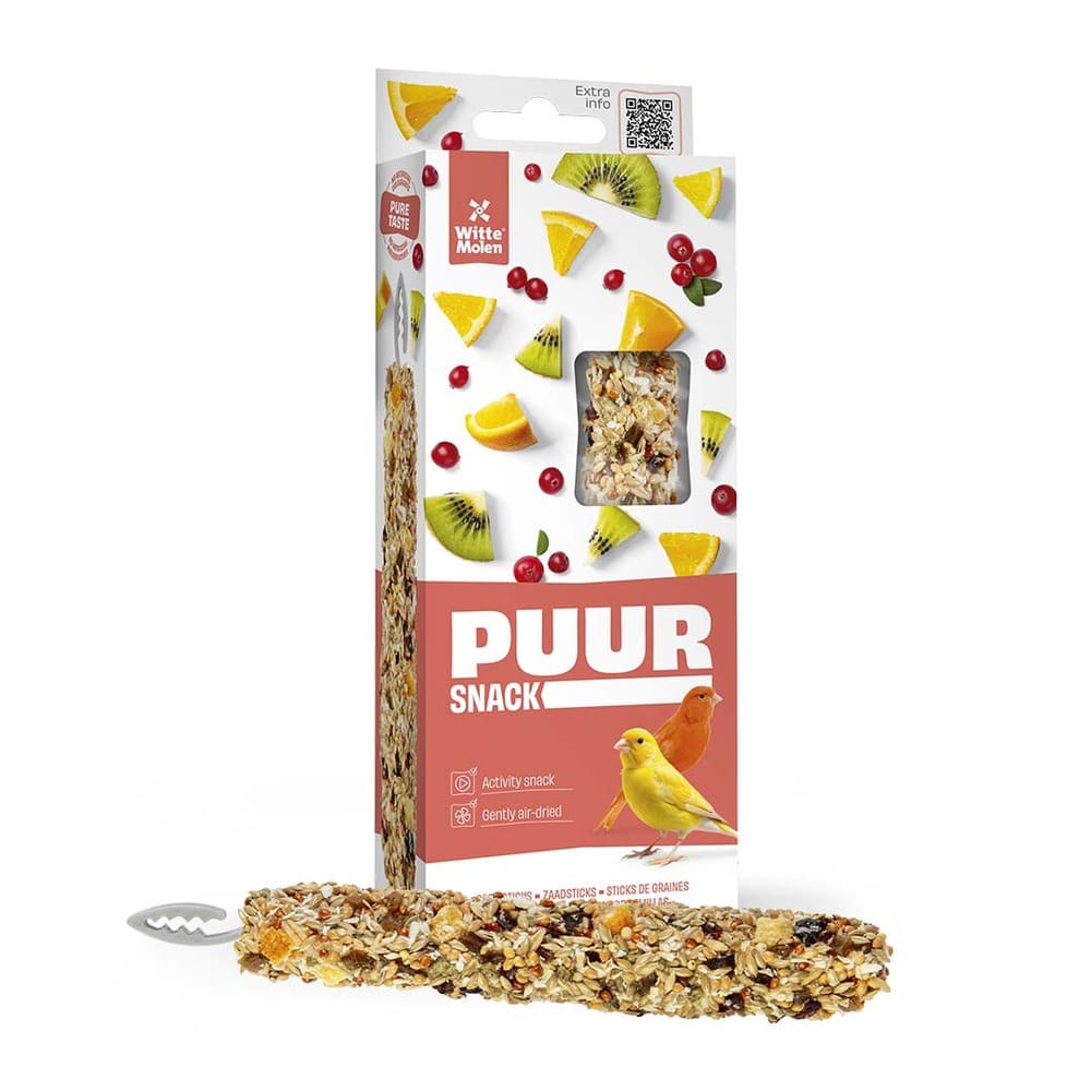 Puur Kanarien Sticks mit Cranberry & Kiwi