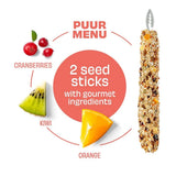 Puur Kanarien Sticks mit Cranberry & Kiwi