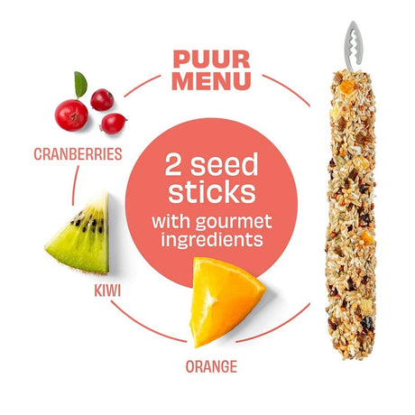Puur Kanarien Sticks mit Cranberry & Kiwi
