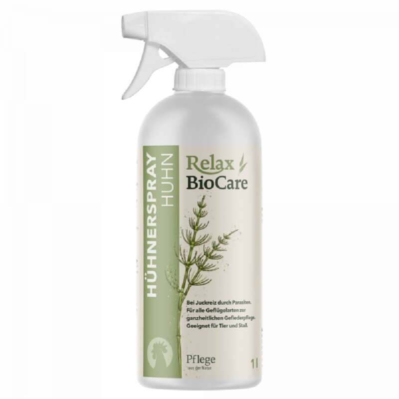 Hühnerspray pflegt das Gefieder