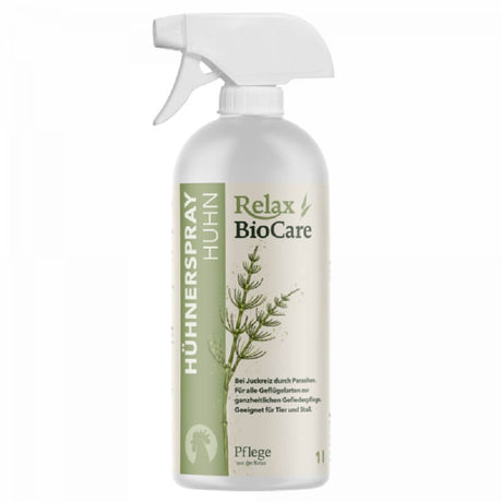 Hühnerspray pflegt das Gefieder