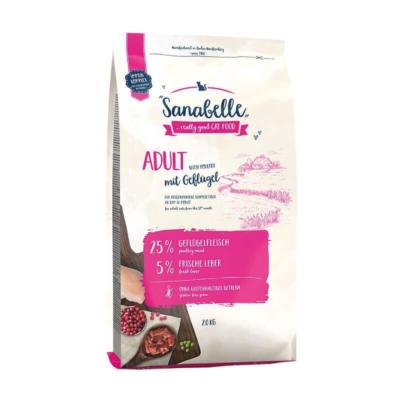 Sanabelle Katzenfutter Adult mit Geflügel