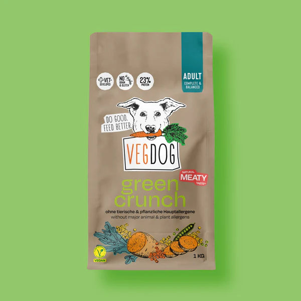 VegDog Green Crunch Trockenfutter