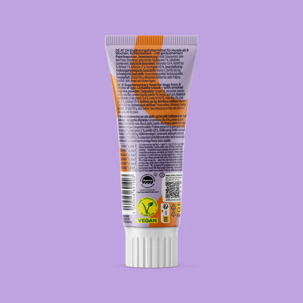 Vegdog Levervurst Schlecksnack hypoallergen für Hunde