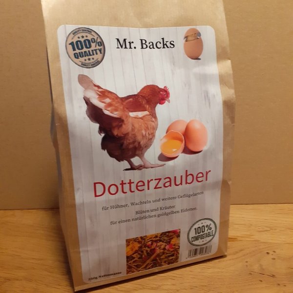 Mr Backs Dotterzauber für Geflügel
